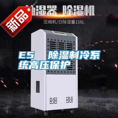 E5 除濕制冷系統高壓保護