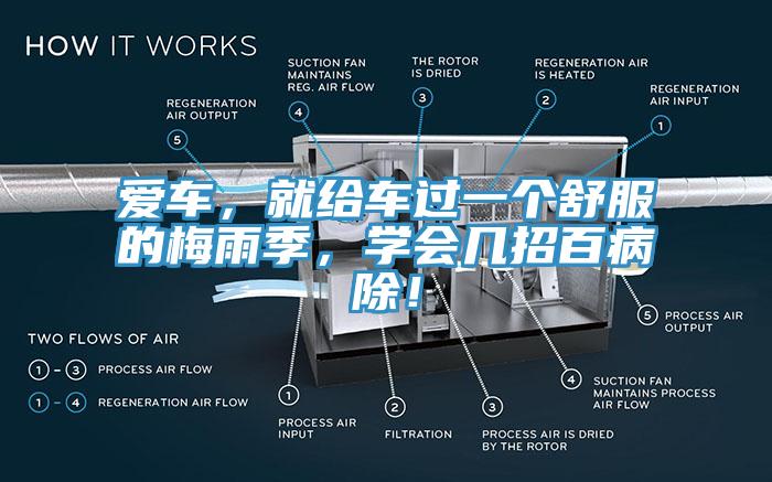 愛車，就給車過一個舒服的梅雨季，學會幾招百病除！