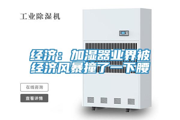 經濟:加濕器業界被經濟風暴撞了一下腰