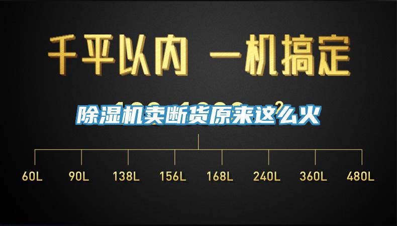 除濕機(jī)賣斷貨原來(lái)這么火