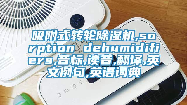 吸附式轉輪除濕機,sorption dehumidifiers,音標,讀音,翻譯,英文例句,英語詞典