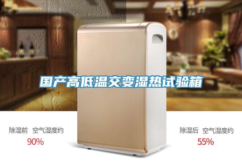 國產高低溫交變濕熱試驗箱