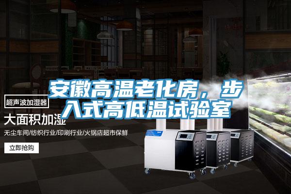 安徽高溫老化房，步入式高低溫試驗室
