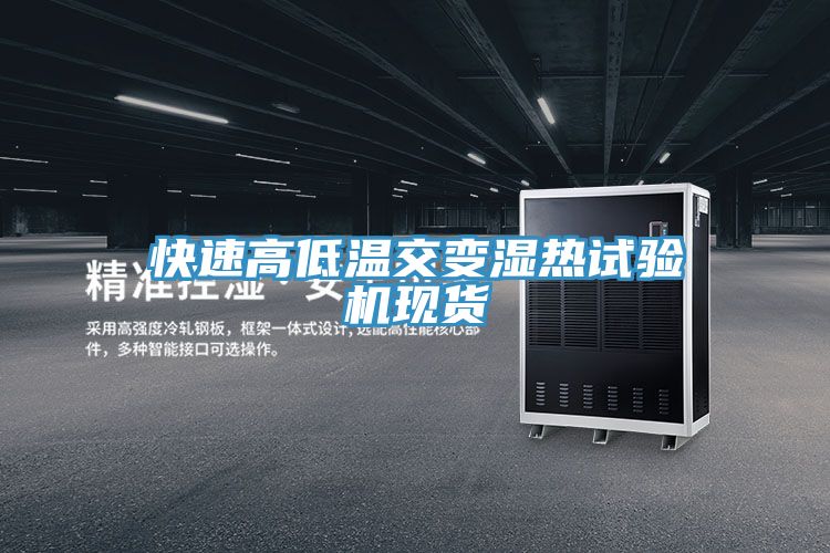 快速高低溫交變濕熱試驗機現貨