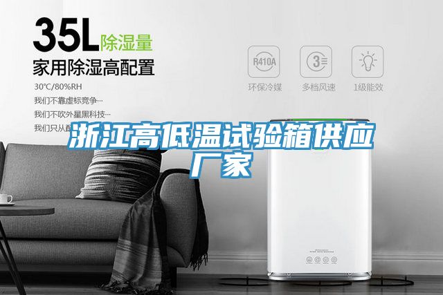 浙江高低溫試驗箱供應廠家