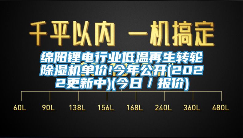 綿陽鋰電行業低溫再生轉輪除濕機單價!今年公開(2022更新中)(今日／報價)