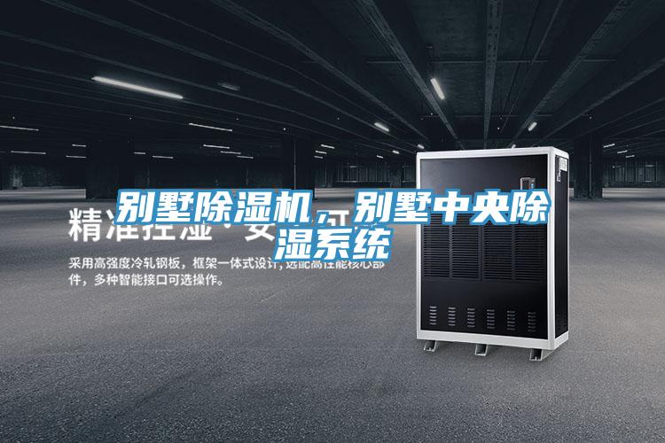 別墅除濕機，別墅中央除濕系統